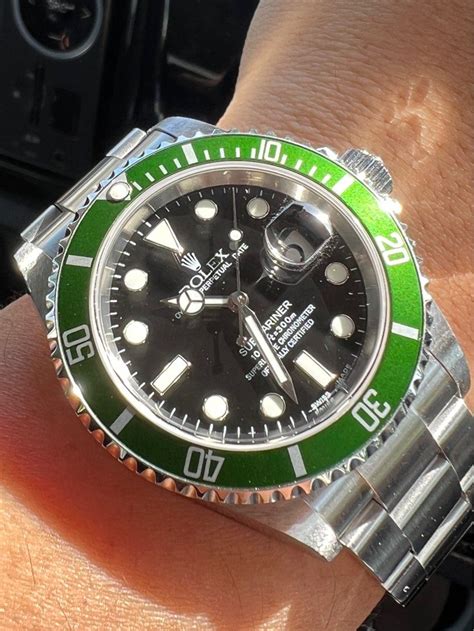 rolex gwc reviews|The Battle of Green Bezel Rolex Submariner, Kermit 16610LV vs .